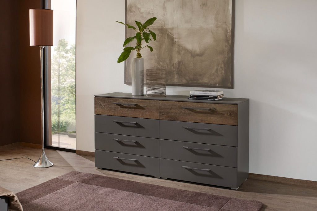 Oakwood Rauch Luana 6 Hinged Door Wardrobe