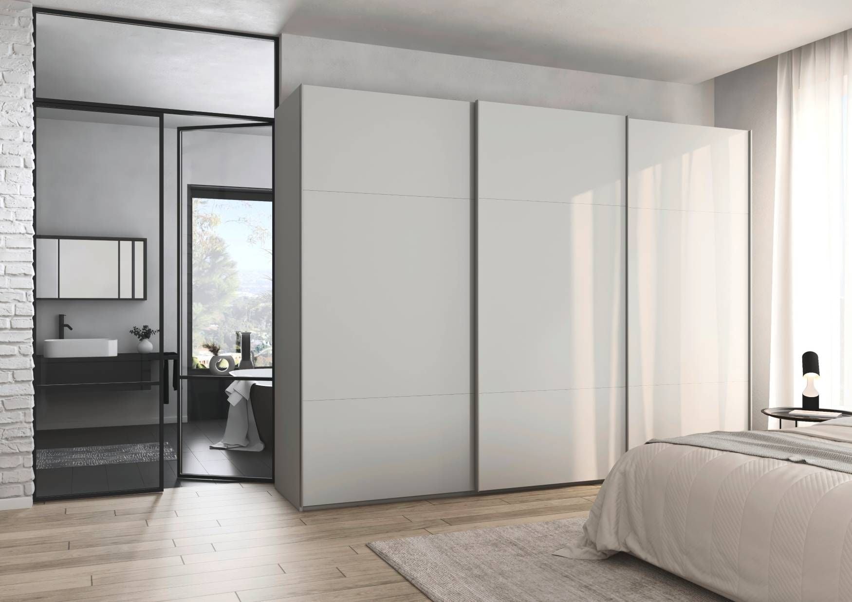 Oakwood Rauch Contido 3 Door Sliding Wardrobe