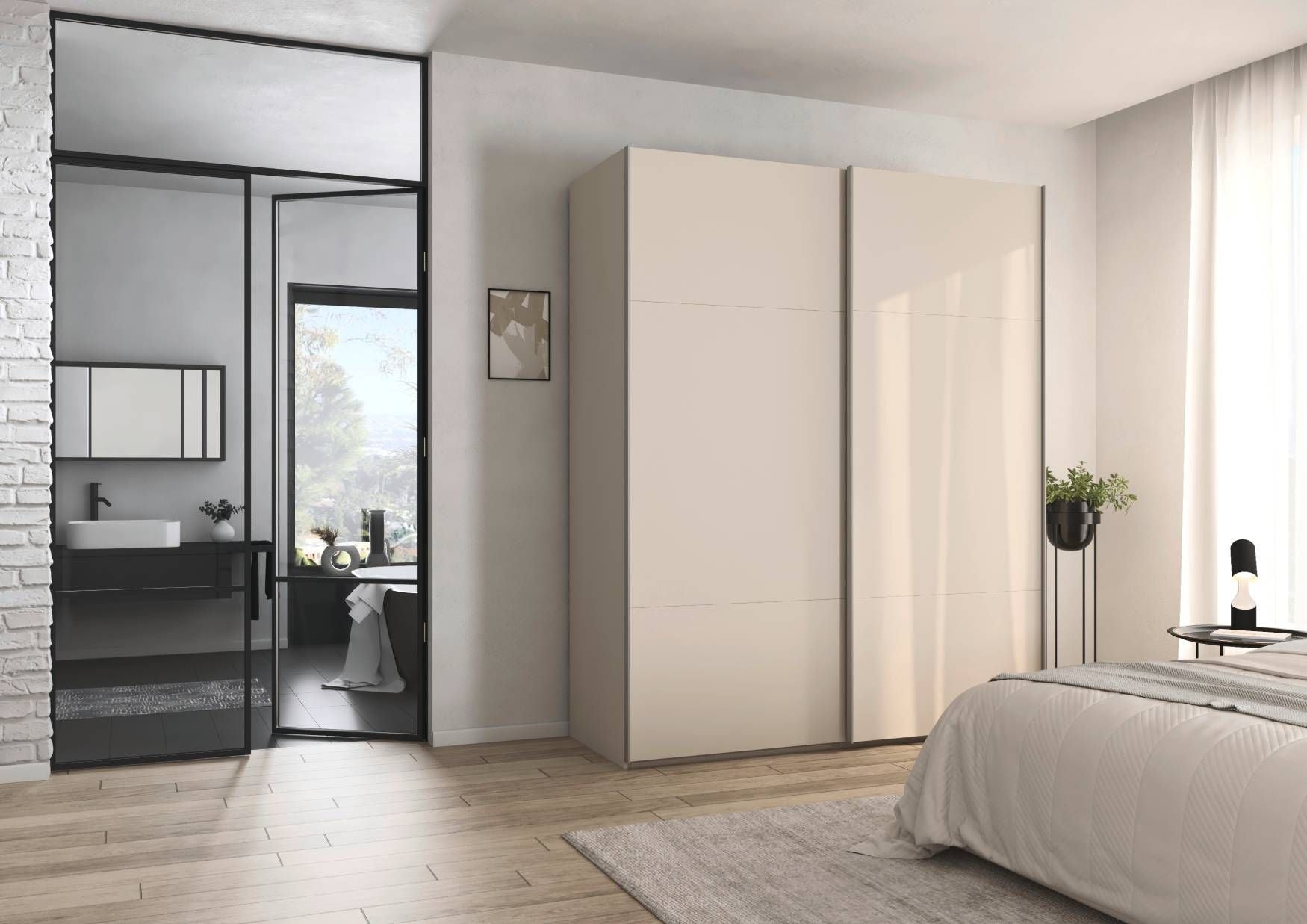 Oakwood Rauch Contido 2 Door Sliding Wardrobe