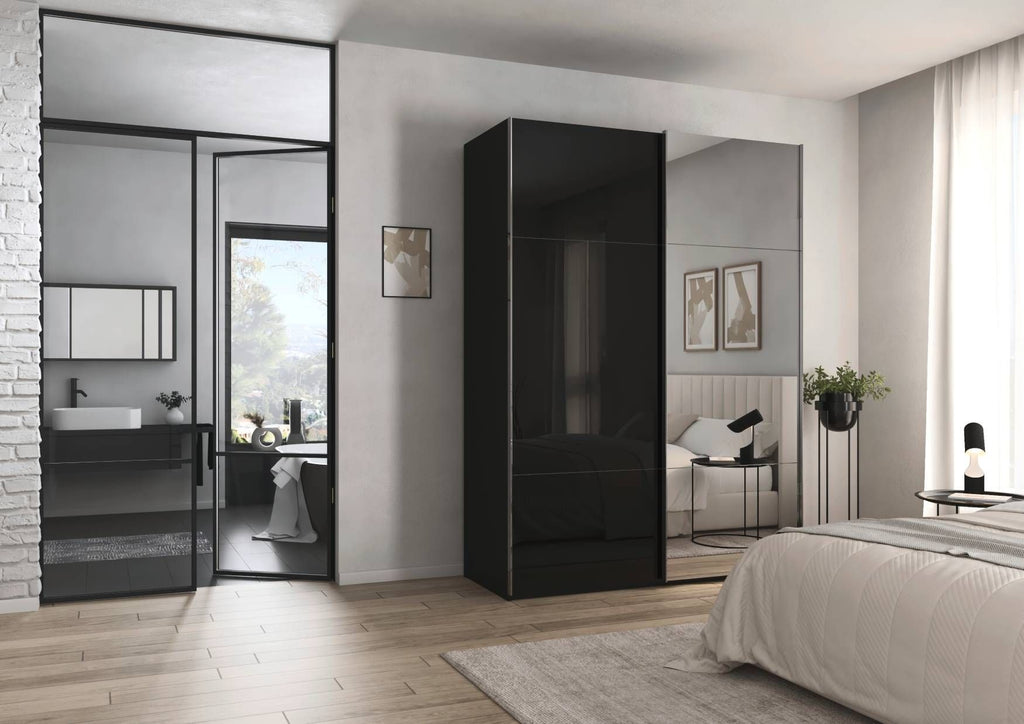 Oakwood Rauch Contido 2 Door Sliding Wardrobe With Mirror