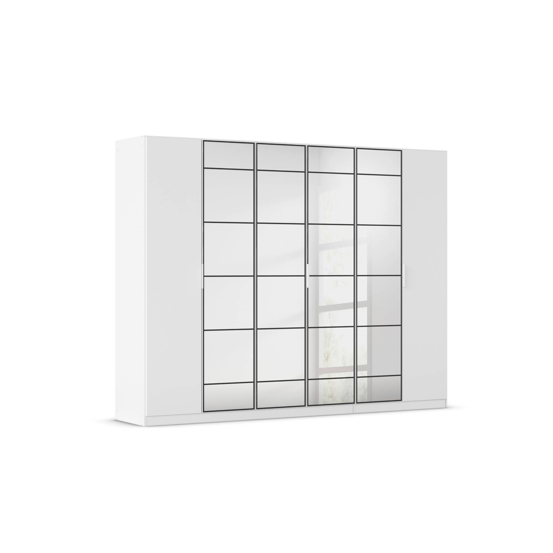Oakwood Rauch Acero Alpine White Hinged Door Wardrobe