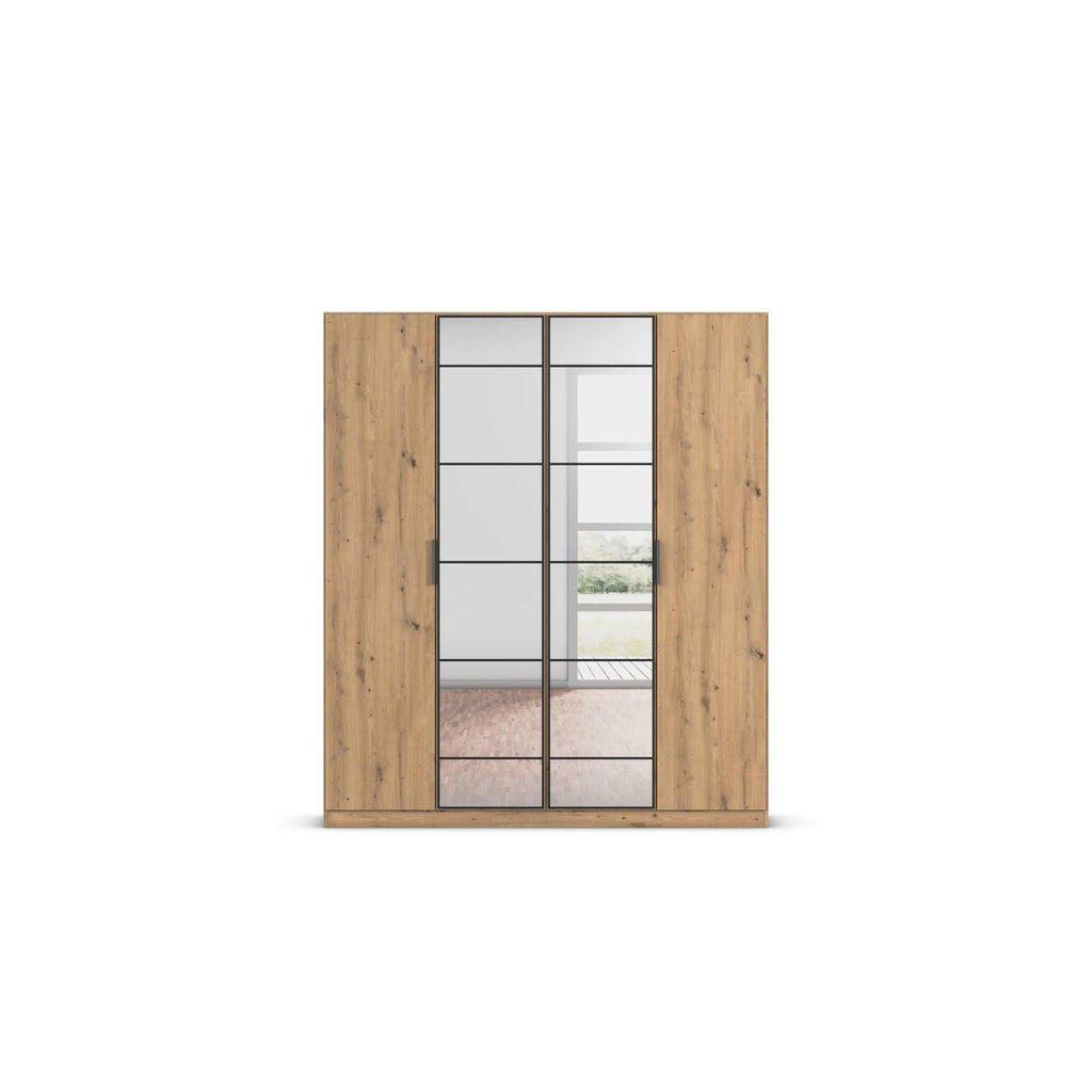Oakwood Rauch Acero Artisan Oak Hinged Door Wardrobe