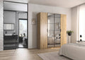 Oakwood Rauch Acero Artisan Oak Hinged Door Wardrobe