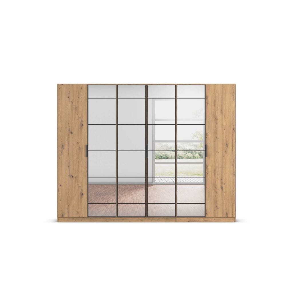 Oakwood Rauch Acero Artisan Oak Hinged Door Wardrobe