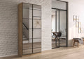 Oakwood Rauch Acero Artisan Oak Full Mirror Hinged Door Wardrobe