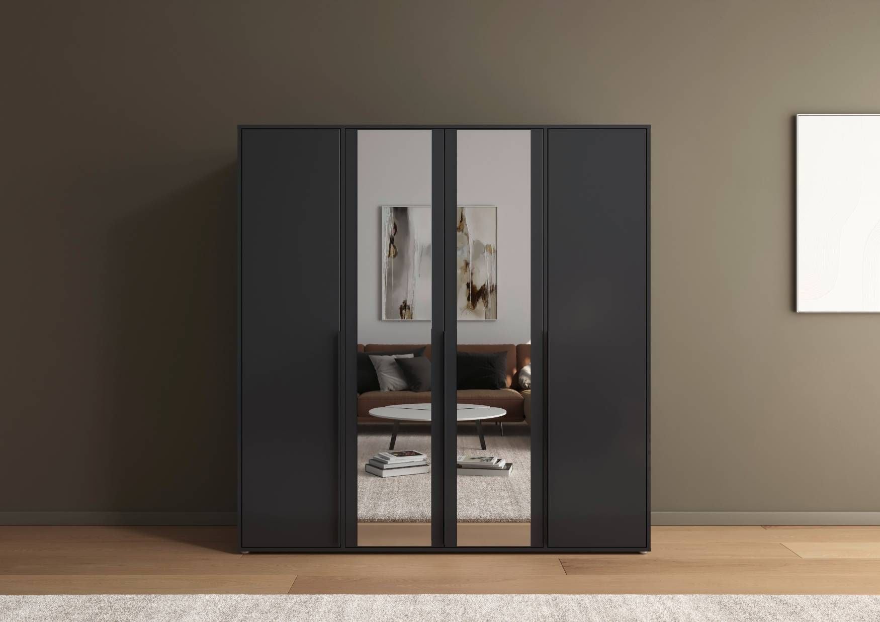Oakwood Rauch Nagata 4 Door Hinged Wardrobe