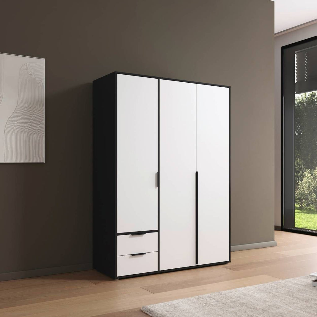 Oakwood Rauch Nagata 3 Door Combi Hinged Wardrobe