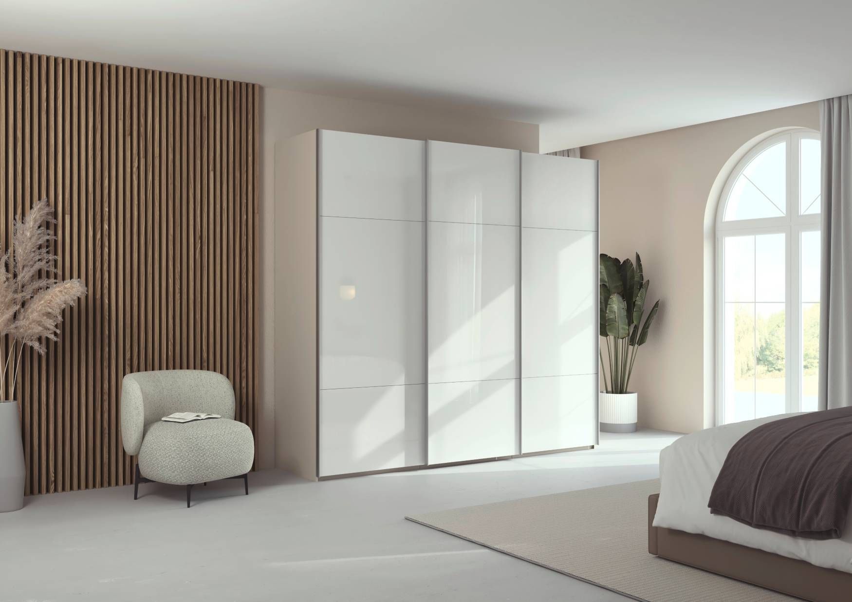 Oakwood Rauch Contido 3 Door Sliding Wardrobe