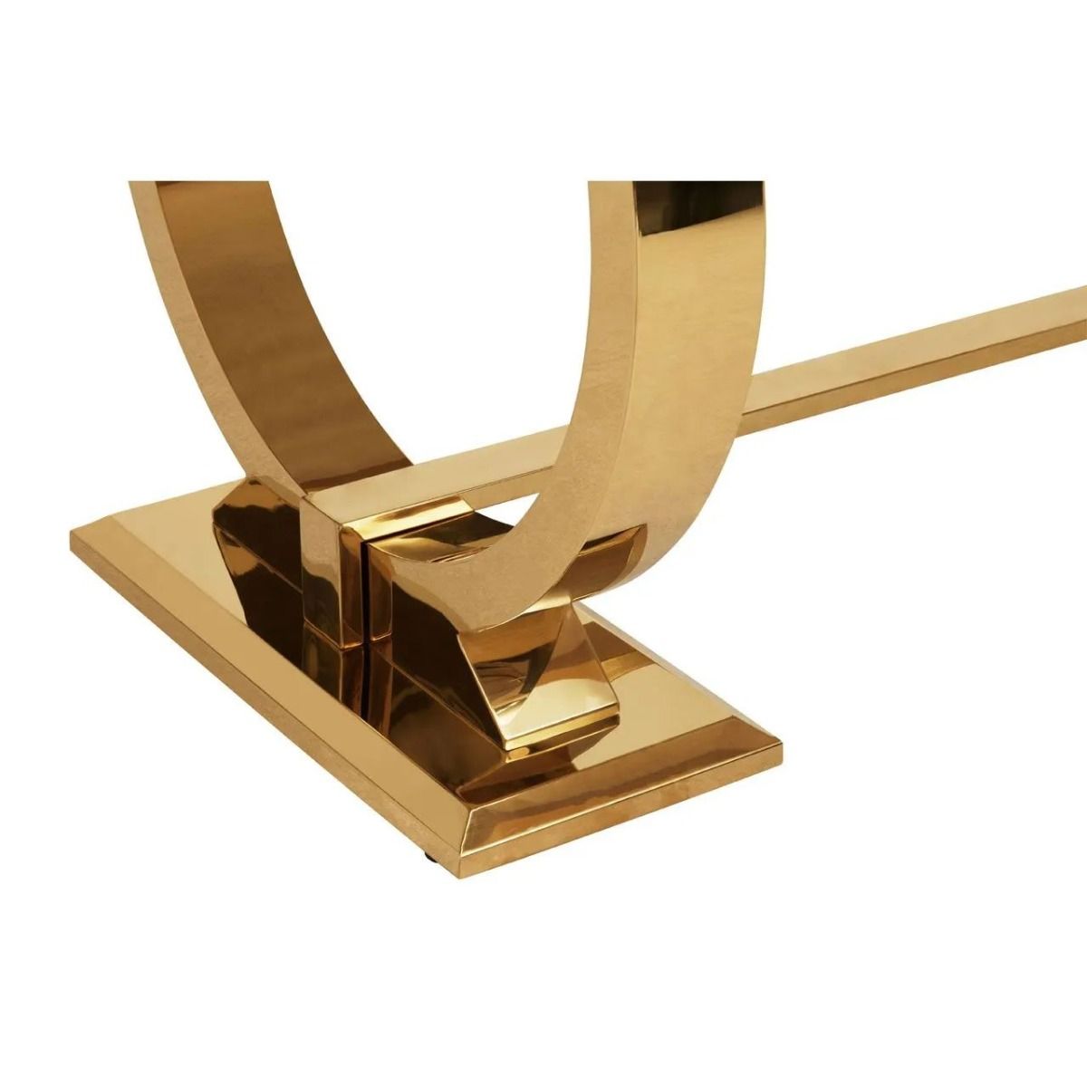 Oakwood Arianna 1.8M Gold Dining Table
