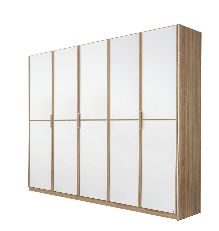 Oakwood Rauch Essensa Sonoma Oak Hinged 5 Door Wardrobe