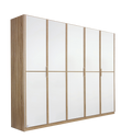 Oakwood Rauch Essensa Sonoma Oak Hinged 5 Door Wardrobe