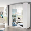 Oakwood Rauch Zenaya 5 Hinged Door Wardrobe With Mirror