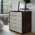 Oakwood Wiemann Quito Mocca Oak And Pebble Grey 5 Drawer Chest