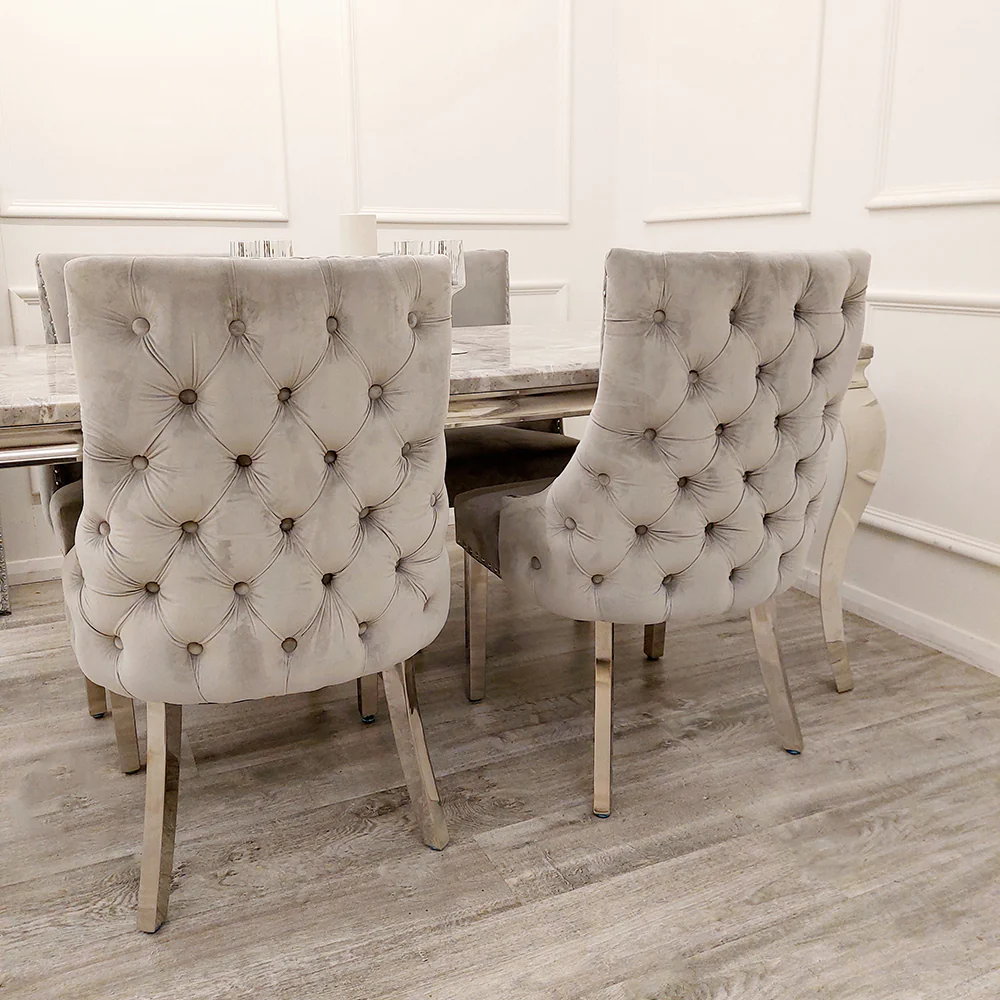 Oakwood Kensington Dining Chair - Light Grey