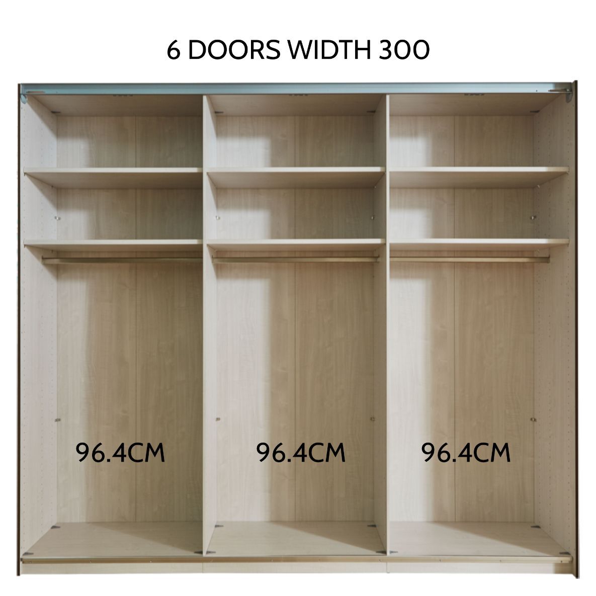 Oakwood Wiemann Cairns Sage Green Hinged Door Wardrobe With Cornice