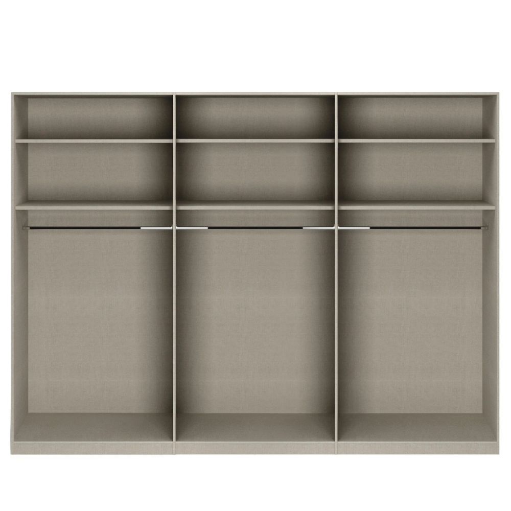 Oakwood Rauch Versity 6 Door Hinged Wardrobe With Mirror