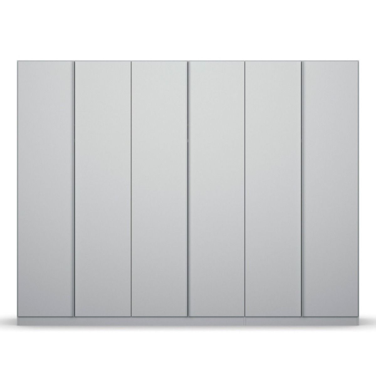 Oakwood Rauch Monostar Silk Grey 6 Door Hinged Wardrobe W271CM
