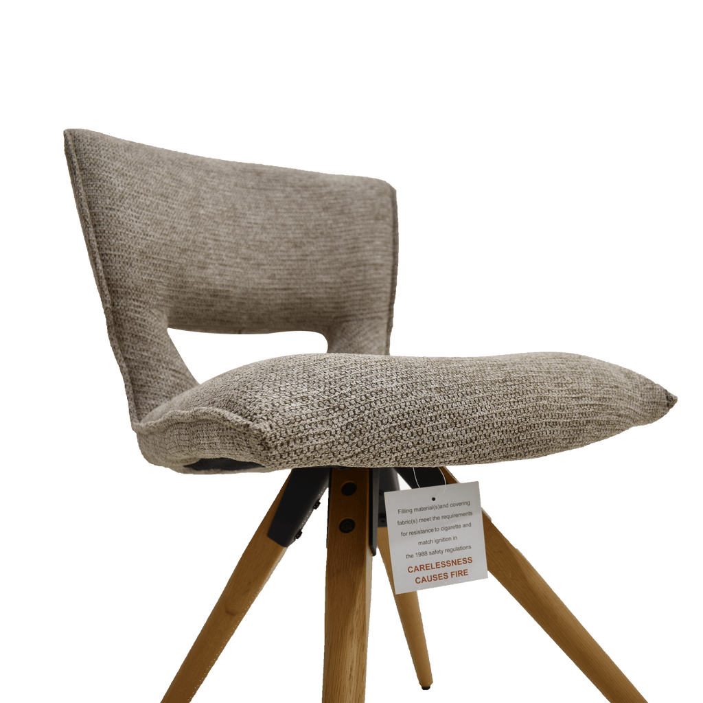 Oakwood 2x Toronto Dining Chair - Vintage Tan
