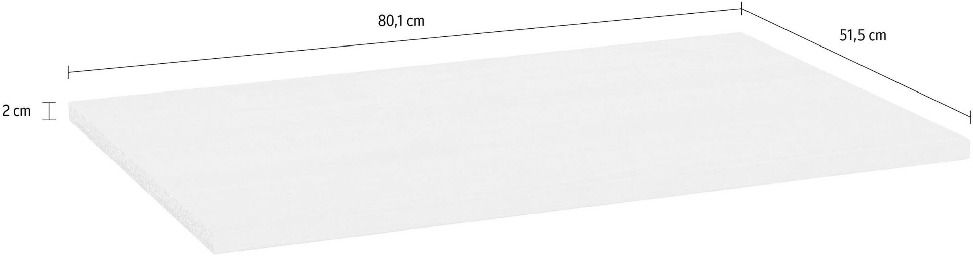 Oakwood Wiemann Wooden Shelf - Set of 3 Shelves