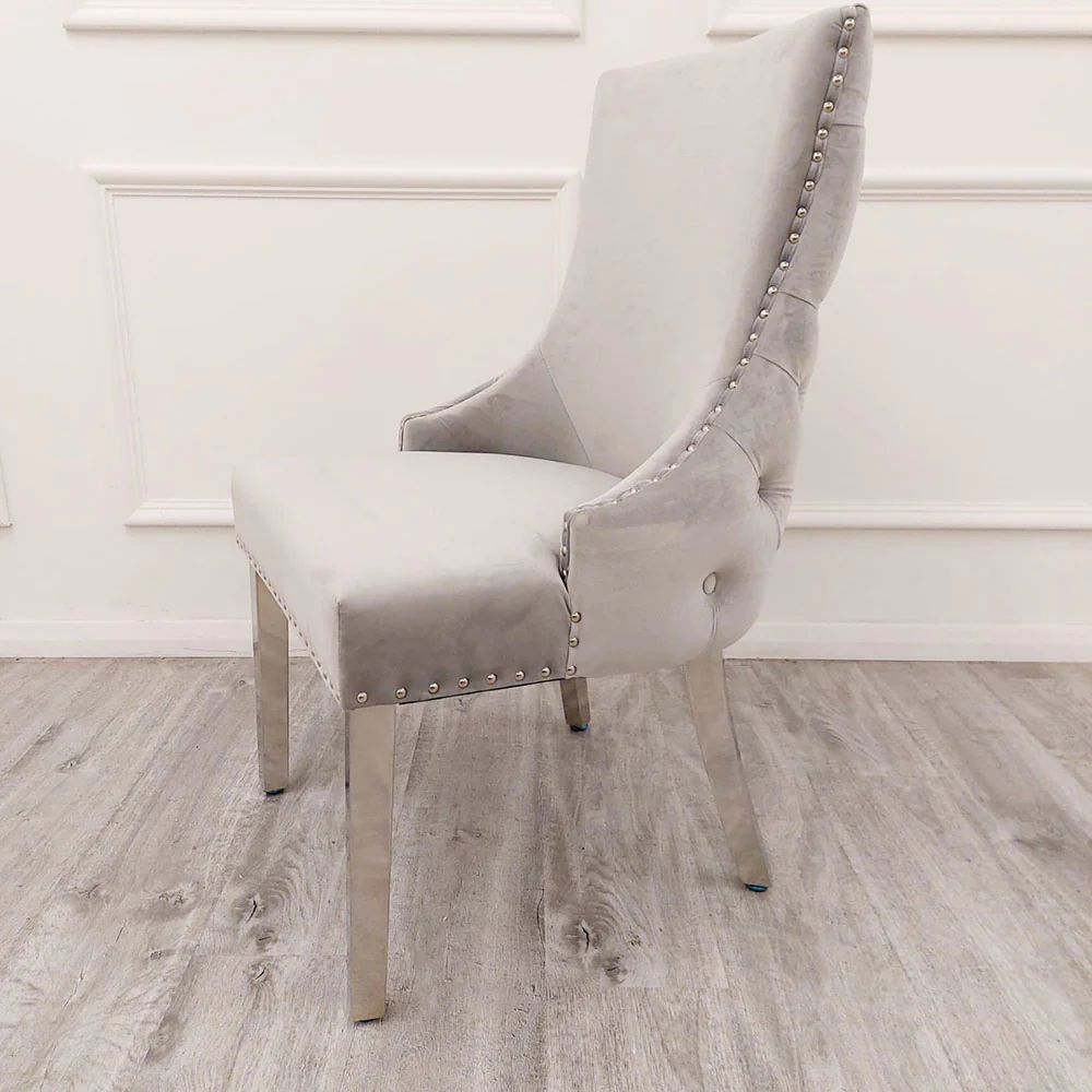 Oakwood Kensington Dining Chair - Light Grey