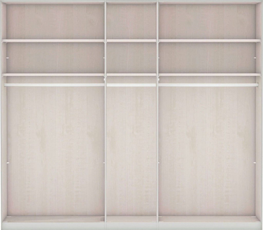 Oakwood Wiemann Dakar Holm Oak 4 Door Wardrobe With Passepartout Frame