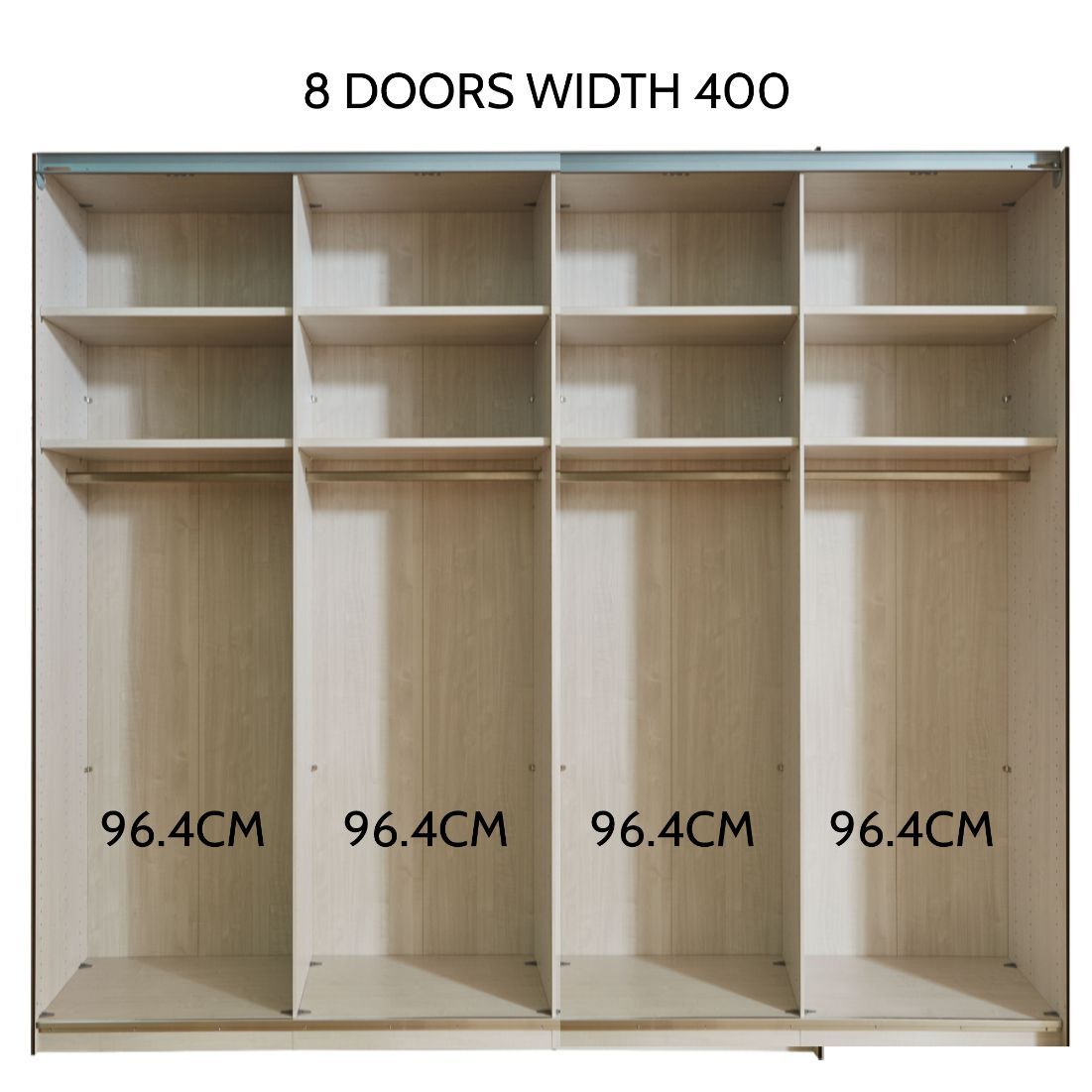 Oakwood Wiemann Cairns Sage Green Hinged Door Wardrobe With Cornice