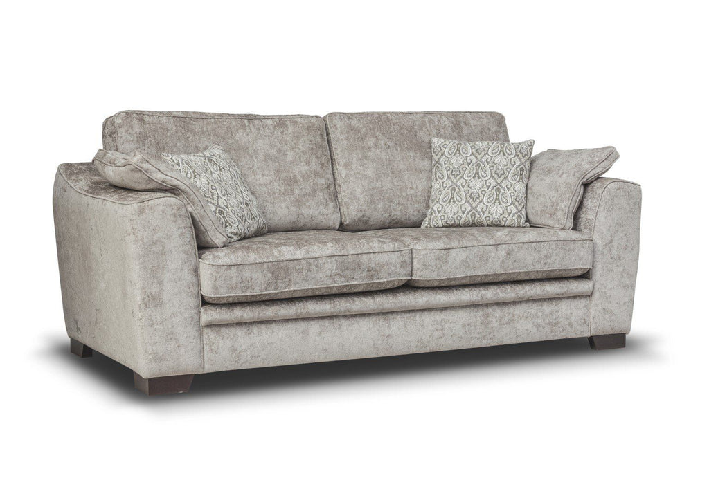 Oakwood Napoli Fabric Upholstered 3 Seater Sofa