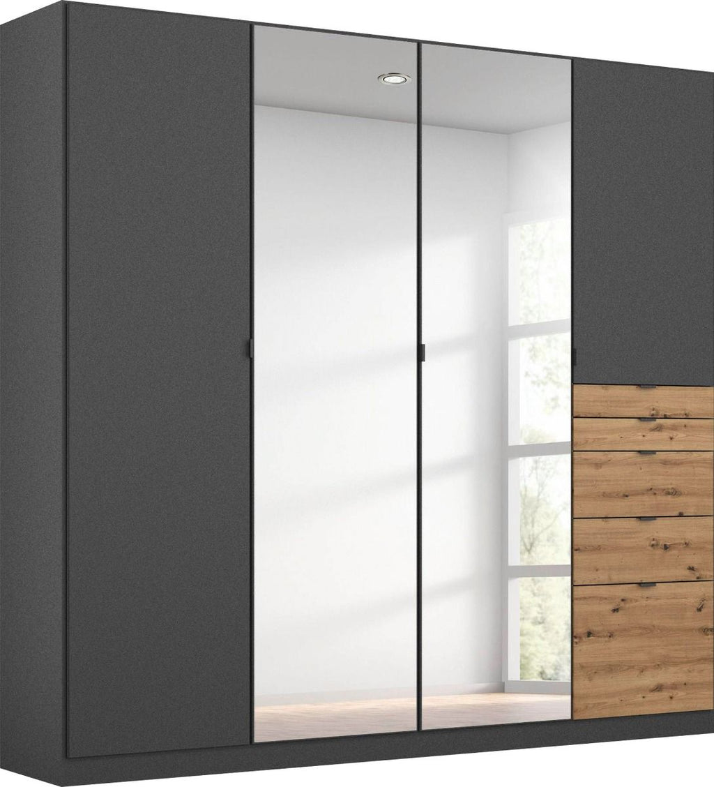 Oakwood Rauch Ontario 4 Door Combi Wardrobe