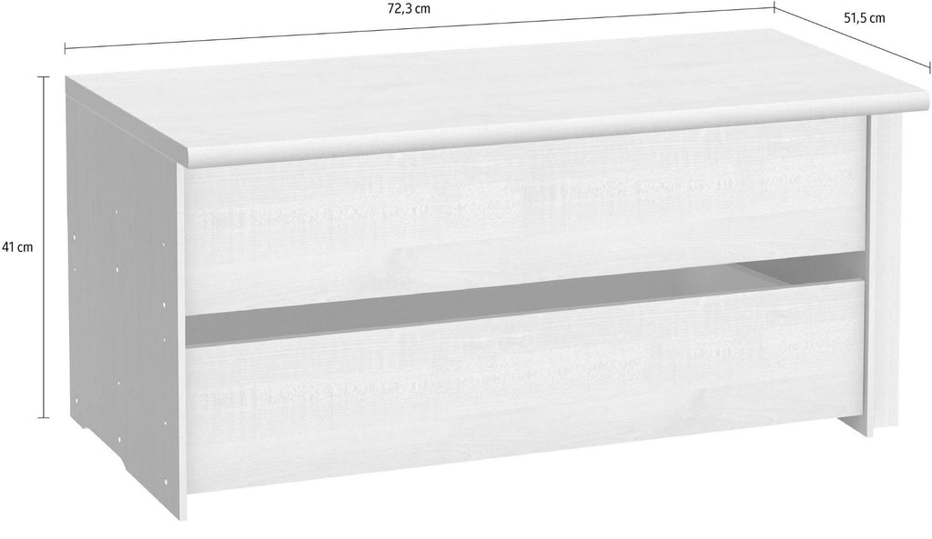 Oakwood Wiemann Glass Front Drawer Insert - 2 Drawers