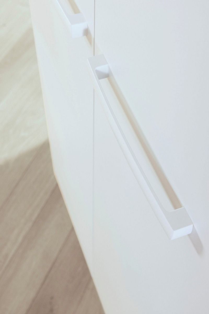 Oakwood Rauch Modi Alpine White With Mirror 4 Door Hinged Wardrobe