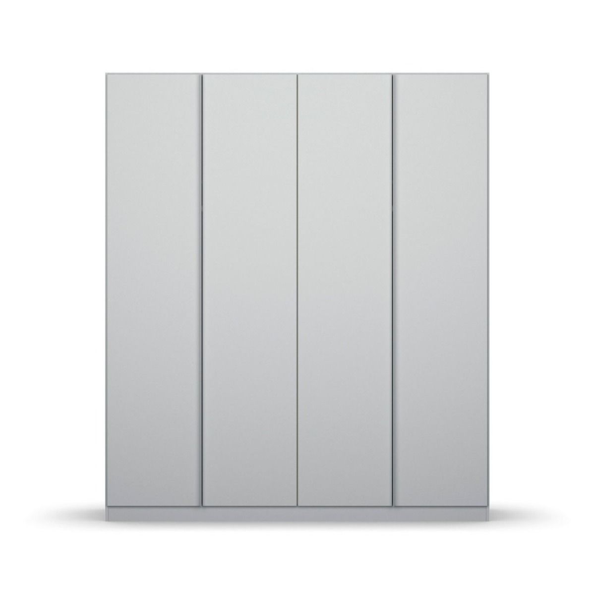Oakwood Rauch Monostar Silk Grey 4 Door Hinged Wardrobe W181CM