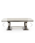 Oakwood Arianna Cream Marble Top Coffee Table