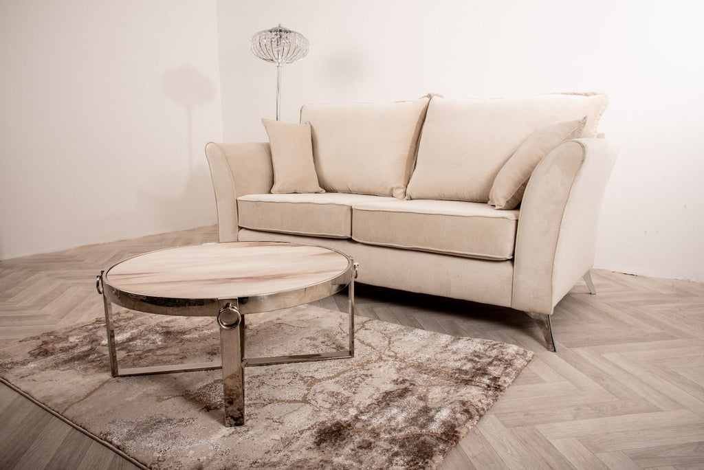 Oakwood Amora Comet Fabric Upholstered Sofa