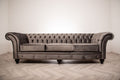 Oakwood Woodstock Chesterfield 4 Seater Fabric Sofa