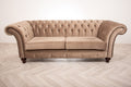 Oakwood Woodstock Chesterfield  Fabric 3 Seater Sofa