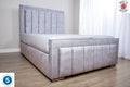 Oakwood Coniston Velvet Fabric Upholstered Bed Frame
