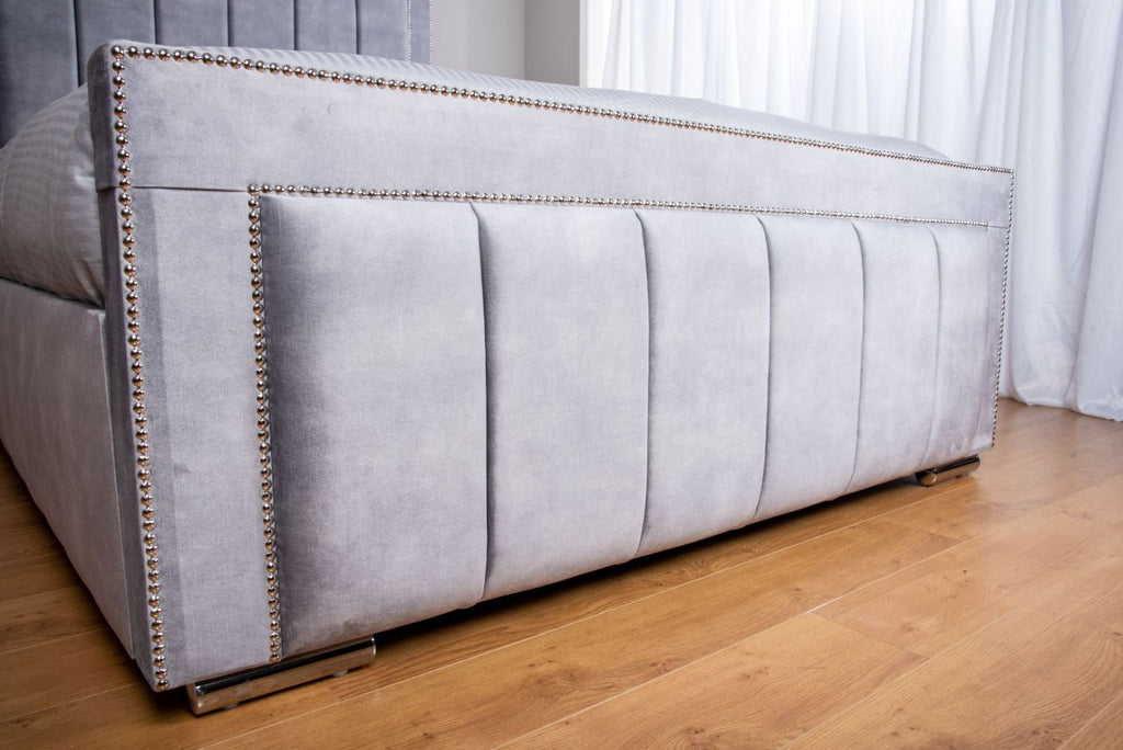 Oakwood Coniston Velvet Fabric Upholstered Bed Frame