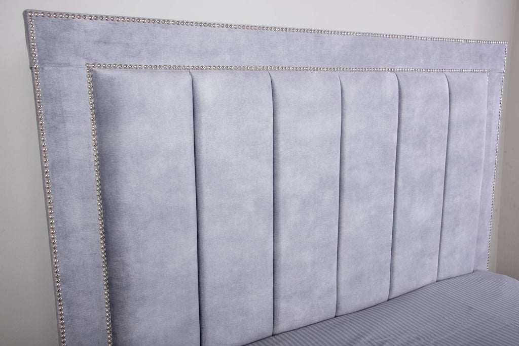 Oakwood Coniston Velvet Fabric Upholstered Bed Frame