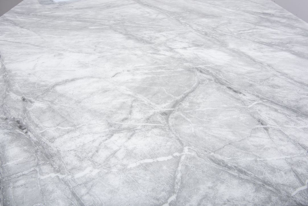 Oakwood Denver 1.8M Grey Marble Top Dining Table