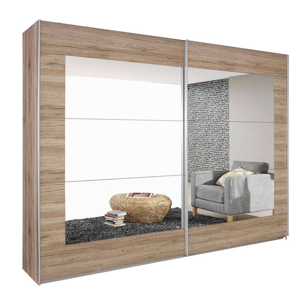 Oakwood Rauch Alegro Sliding Door German Wardrobe