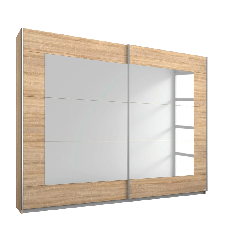 Oakwood Rauch Alegro Sliding Door German Wardrobe
