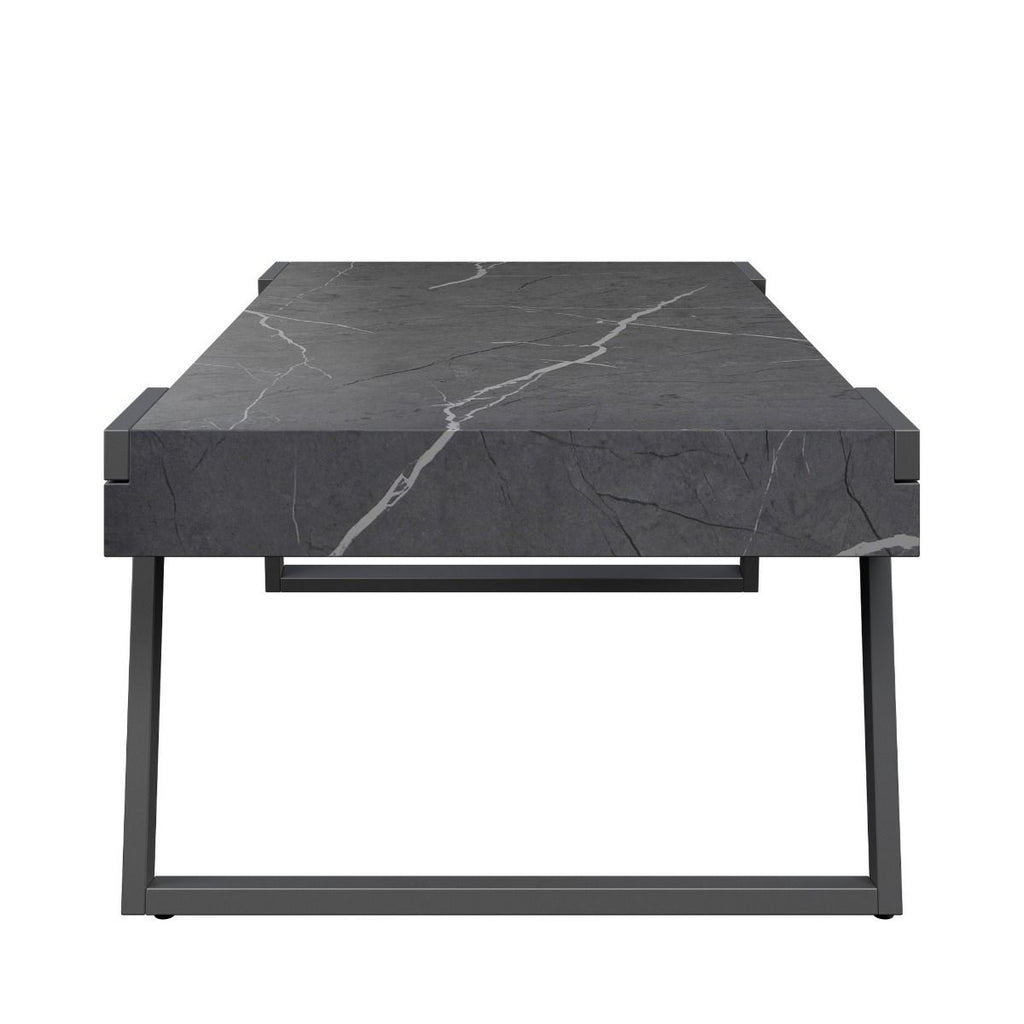 Oakwood Apexa Grey Marble Coffee Table