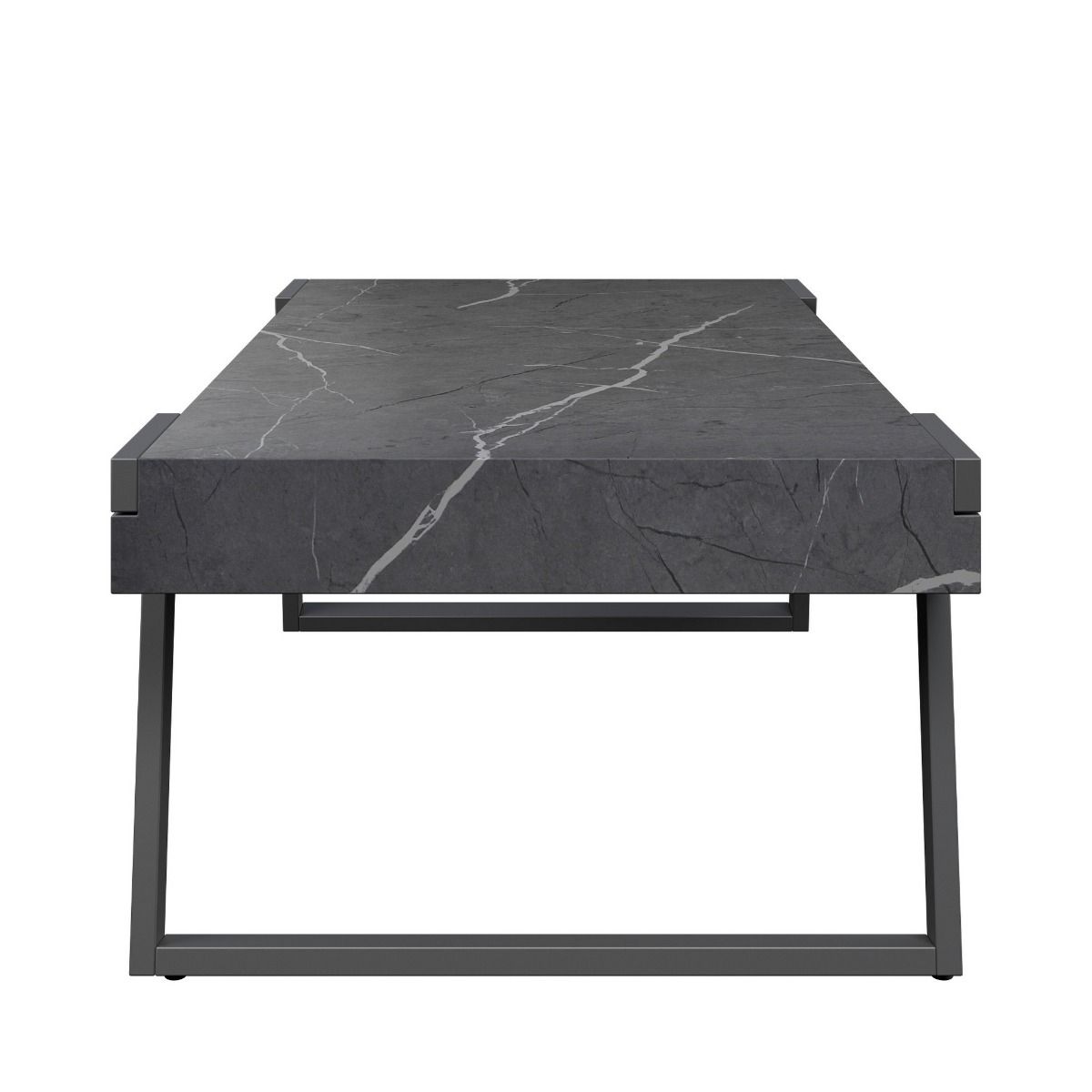 Oakwood Apexa Grey Marble Coffee Table