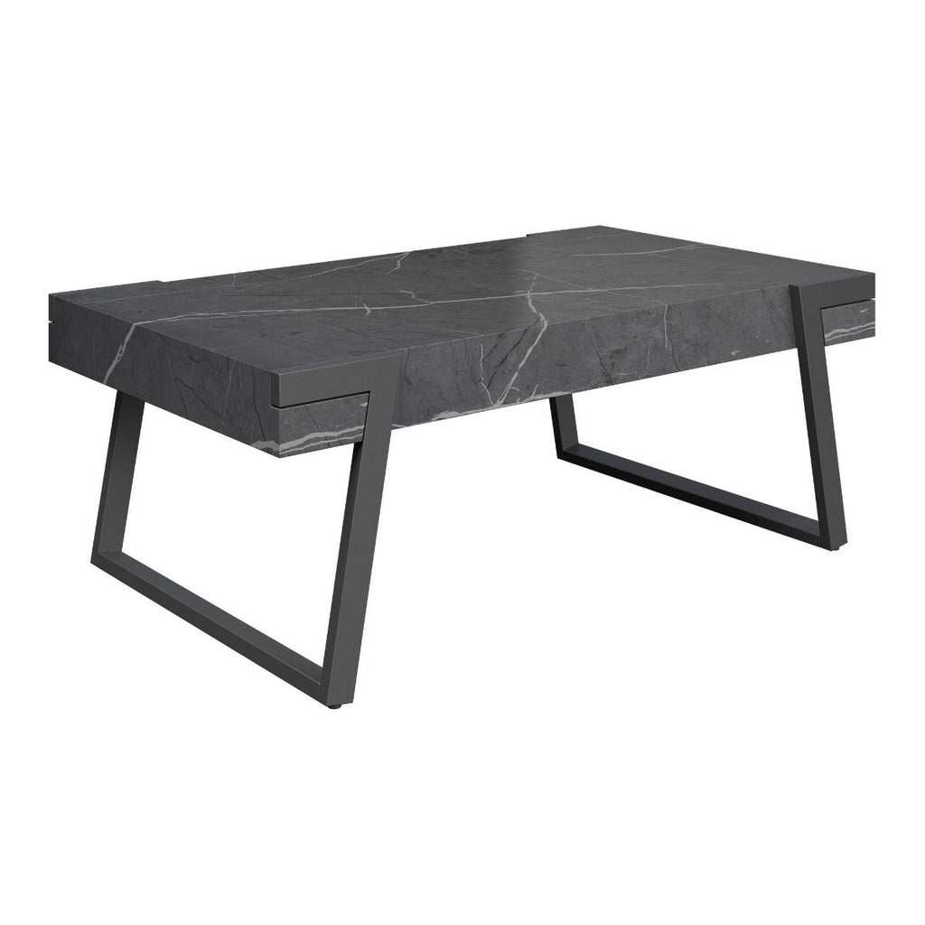 Oakwood Apexa Grey Marble Coffee Table