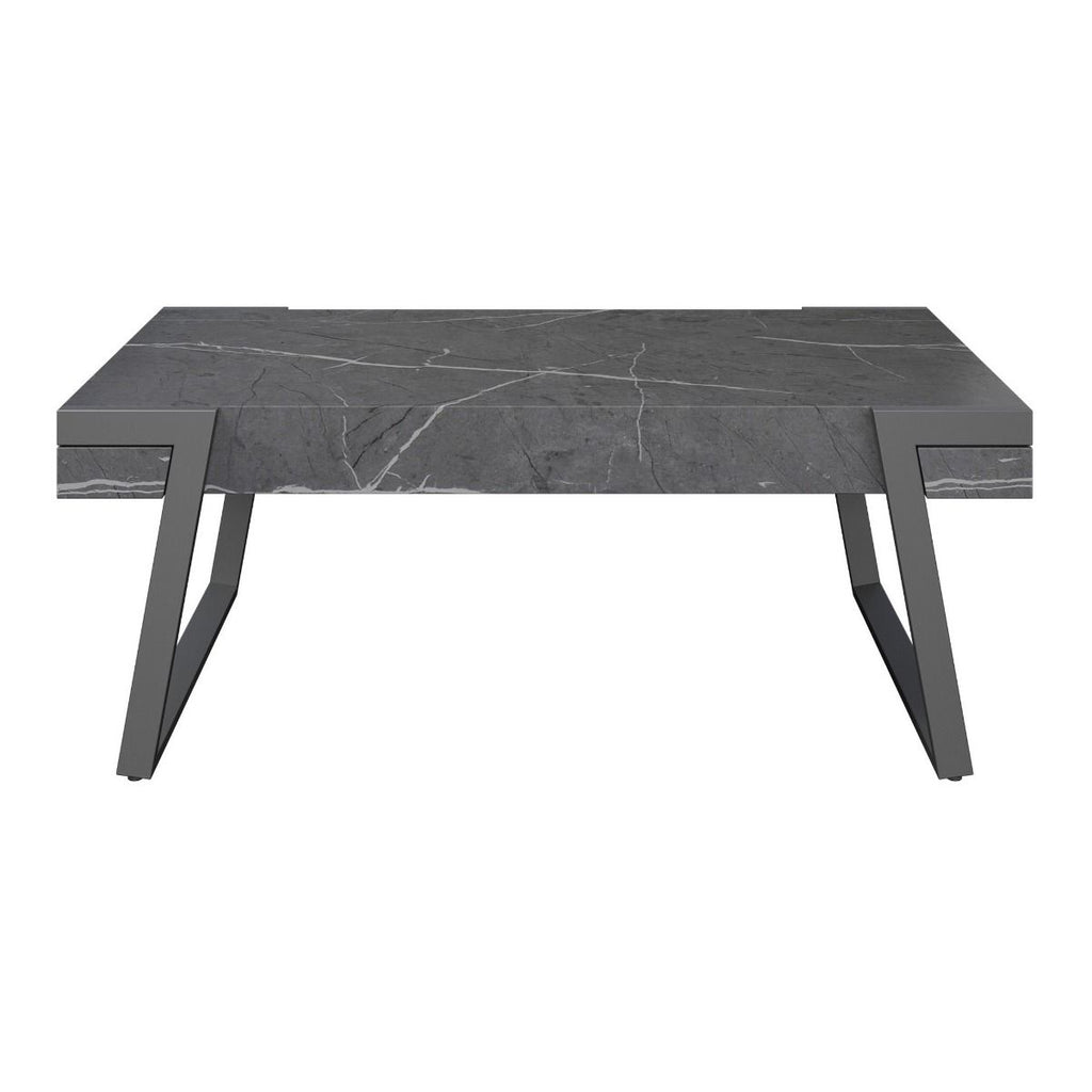 Oakwood Apexa Grey Marble Coffee Table