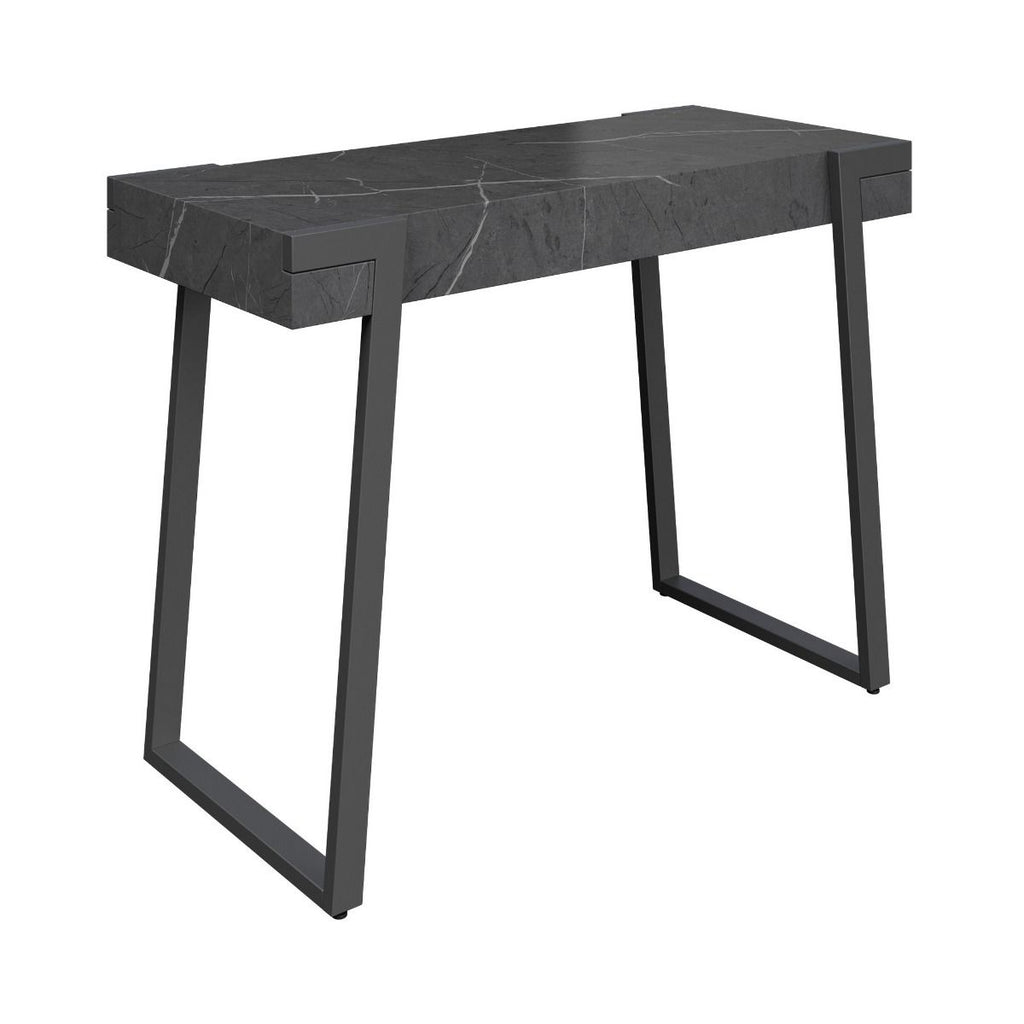 Oakwood Apexa Grey Marble Console Table