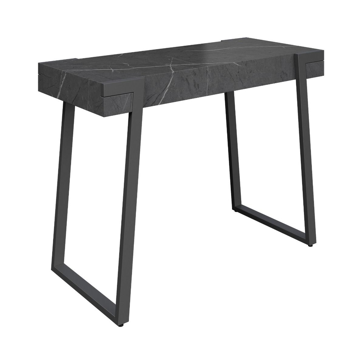 Oakwood Apexa Grey Marble Console Table