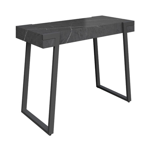 Oakwood Apexa Grey Marble Console Table