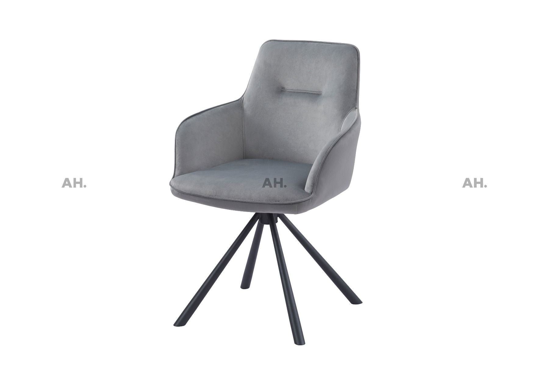 Oakwood Serena Ceramic pop Up Ext Dining Table With Nicole Swivel Dining Chairs