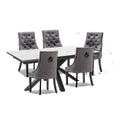 Oakwood Phoenix Ceramic Ext Dining Table With Cambridge Dining Chairs